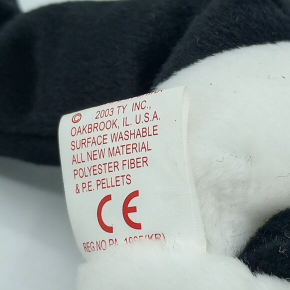 Vintage TY Beanie Baby Mandy Panda Bear - Retired 2004 - Plush Toy - Picture 10 of 12